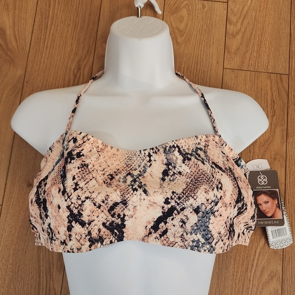 Daisy Fuentes Other - NWT Daisy Fuentes Halter Bikini Top-12